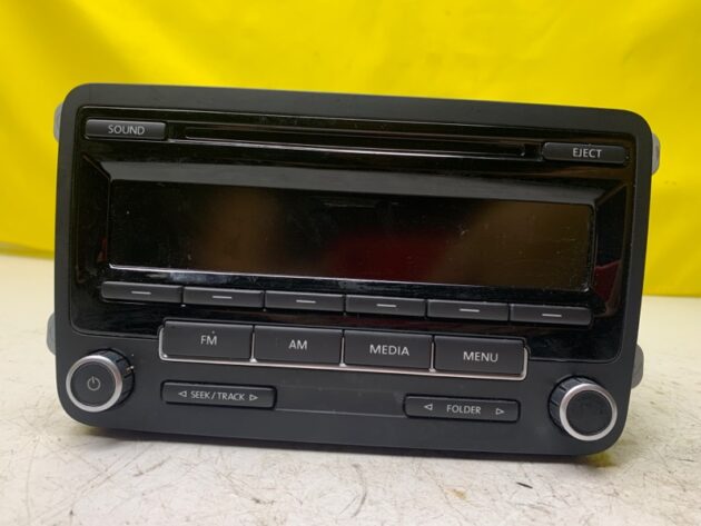 Used Radio Receiver CD Player for Volkswagen Passat B7 2011-2014 1K0035164D