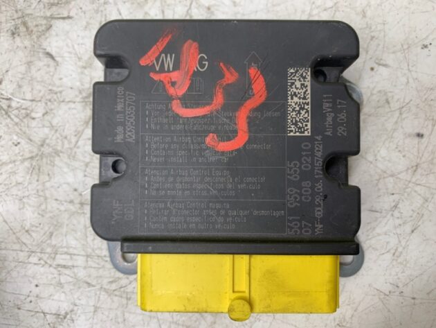 Used SRS AIRBAG CONTROL MODULE for Volkswagen Passat B8 2015-2018 561959655, A2C95035707