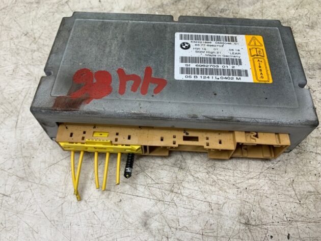 Used SRS AIRBAG CONTROL MODULE for BMW 530i 2005-2007 65-77-6-975-686, 65-77-2-298-859, 65-77-6-943-089, 65-77-6-946-388, 65-77-6-957-029, 65-77-6-960-383, 65-77-6-962-703, 6577-6962703