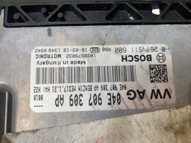 Used Engine Control Computer Module for Volkswagen Jetta USA 2015-2018 04E907309AP, 0261S11600