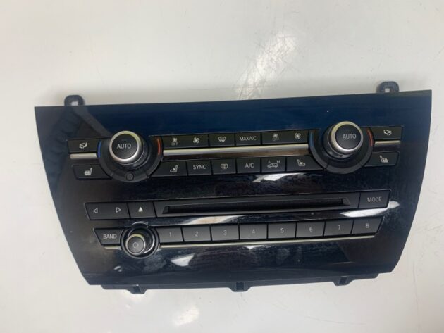 Used Radio Climate Control Panel for BMW X6 2015-2019 64119388811, 6831945-01