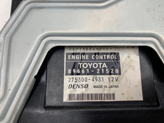 Used Engine Control Computer Module for Scion tC 2008-2010 89661-21520, 275300-4931