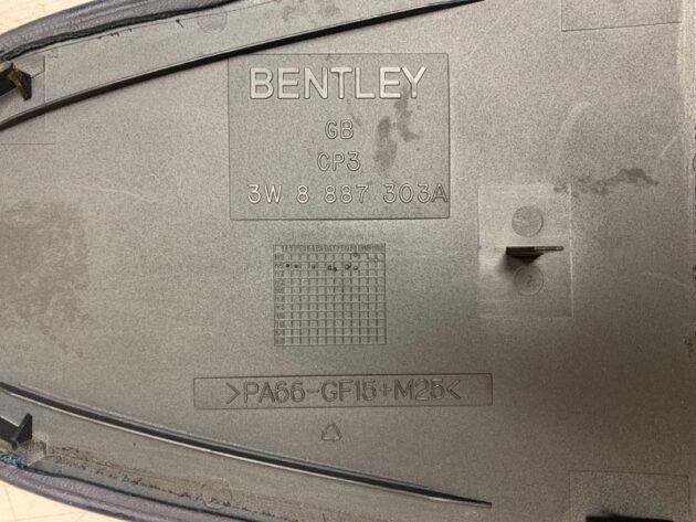 Used Trim Cover for Bentley Continental GT 2005-2007 3W8887303A, 3W8887303B, 3W8887303C, 3W8887303D