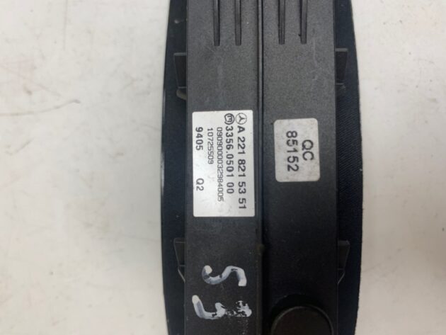 Used Driver Side Instrument Panel Switch for Mercedes-Benz S-Class 550 2009-2013 A2218215351