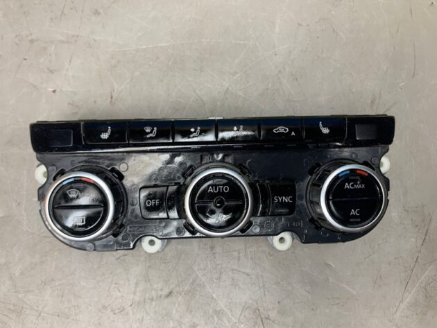 Used Front AC Climate Control Switch Panel for Volkswagen Passat B7 2011-2014 561-907-044-AF-IKY, 561-907-044-AB-IKY, 561-907-044-D-IKY, 561-907-044-H-IKY, 561-907-044-IKY, 561-907-044-M-IKY, 561-907-044-R-IKY, 561907044HIKY, SW0202H001HW043, 6HB01076342