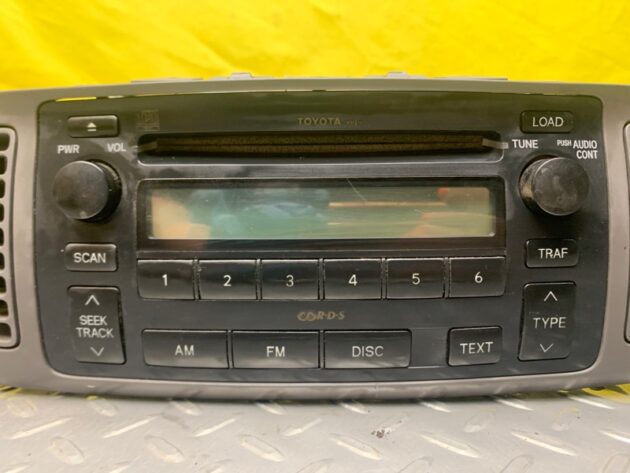 Used Radio Receiver CD Player for Toyota Corolla 2002-2007 86120-02440