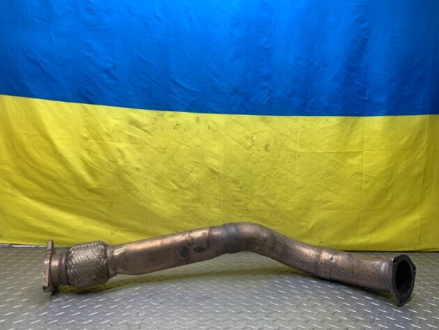 Used Right Exhaust Header Pipe for Bentley CONTINENTAL FLYING SPUR 05-13 3W0254350A, 3W0253086