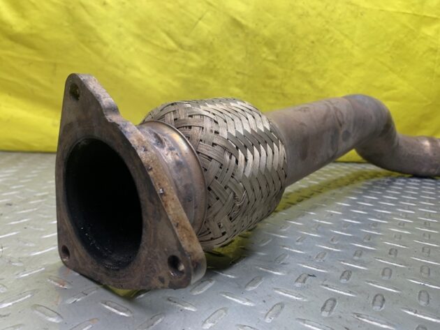 Used Right Exhaust Header Pipe for Bentley CONTINENTAL FLYING SPUR 05-13 3W0254350A, 3W0253086