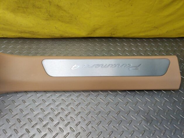 Used Front right sill trim for Porsche Panamera 4 2016-2020 971863484, 971863484C, 971-863-484-C-4H0