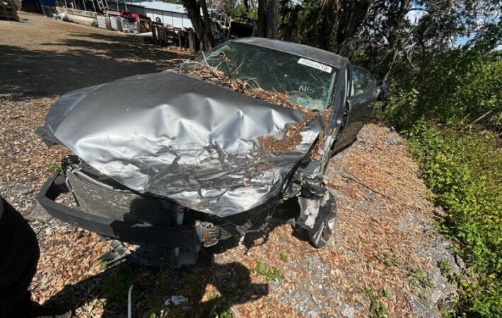 Hyundai Elantra 2016-2019 in a junkyard in the USA Elantra 2016-2019