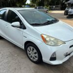 Toyota prius c 2011-2014 in a junkyard in the USA