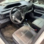 Toyota prius c 2011-2014 in a junkyard in the USA prius c 2011-2014