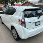 Toyota prius c 2011-2014 in a junkyard in the USA