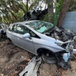 Toyota Prius 2010-2011 in a junkyard in the USA