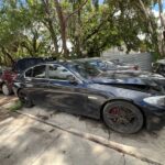 BMW 535i 2010-2013 in a junkyard in the USA