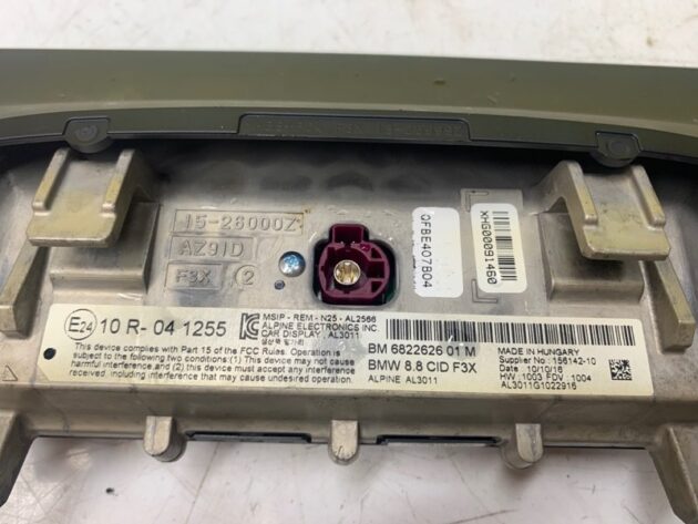 Used INFORMATION DISPLAY SCREEN MONITOR for BMW 430i 2013-2017 65-50-9-292-248, 65-50-9-270-393, 682262601