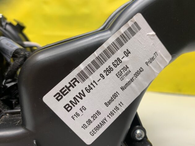 Used AC HEATER BLOWER MOTOR FAN for BMW X6 2015-2019 64119266628