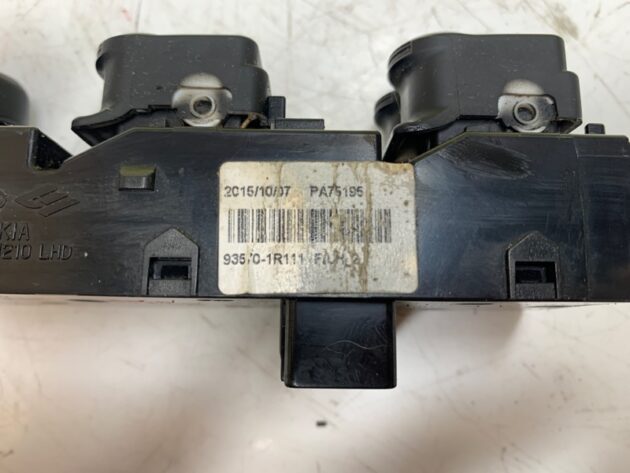 Used Master Power Window Switch for Hyundai Accent 2011-2017 93570-1R111