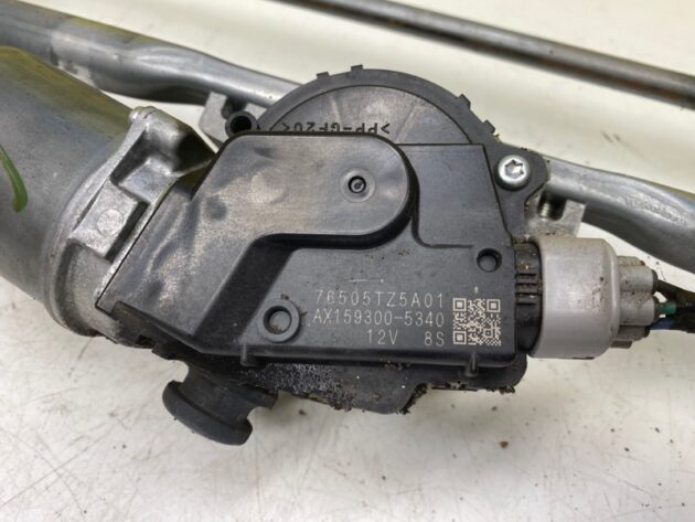 Used Front windshield wiper motor w/regulator for Acura MDX 2014-2016 76505-TZ5-A01, 76530-TZ5-A01, 76505tz5a01, ax169300-5340