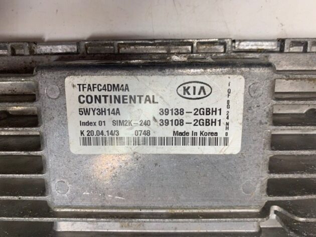 Used Engine Control Computer Module for Kia Optima 2013-2015 39138-2GBH1, 39108-2GBH1, 39138-2GBH1, 39108-2GBH1