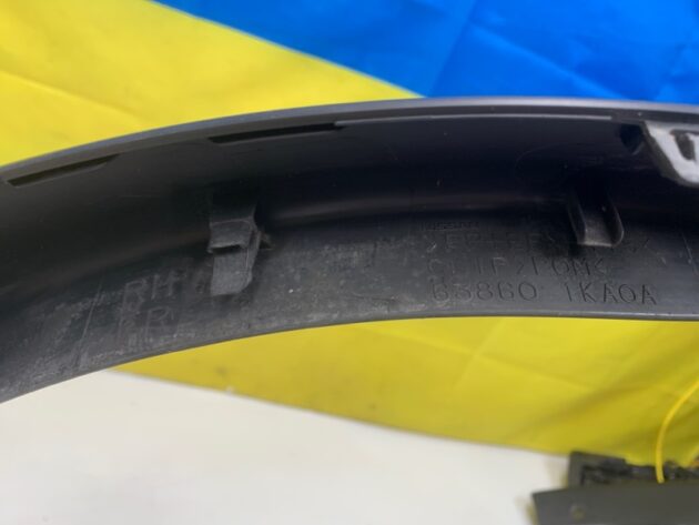 Used FRONT RIGHT SIDE FENDER WHEEL ARCH FLARE MOLDING for Nissan Juke 2010-2014 63860-1KA0A