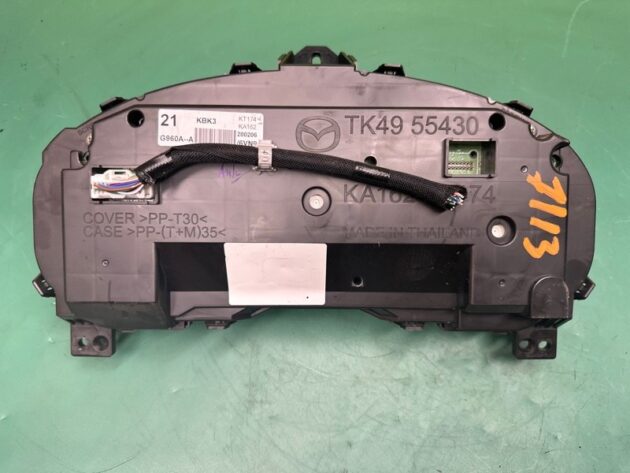 Used Speedometer Cluster for Mazda CX-5 2017-2021 KBH4-55-430, TK49-55-430F, TK49-55430, TK49-55430