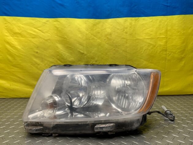 Used Left Driver Side Headlight for Jeep Compass 2011-2015 68088869AB, 68088869AD