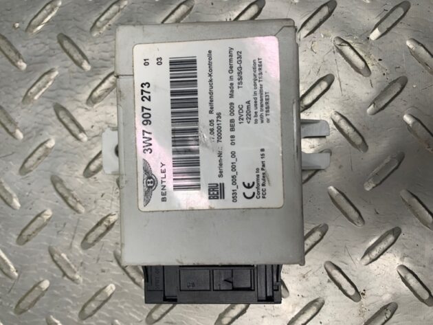 Used TPMS Tire Pressure Suspension Control Module for Bentley CONTINENTAL FLYING SPUR 05-13 3W7907273