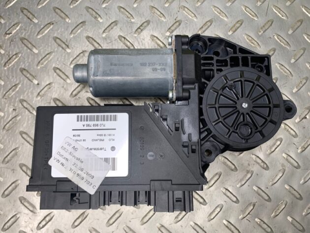 Used Window Regulator Motor Left Driver Rear for Porsche Cayenne 03-10 7L0959795A, 7L0959703C, 955-624-703-02