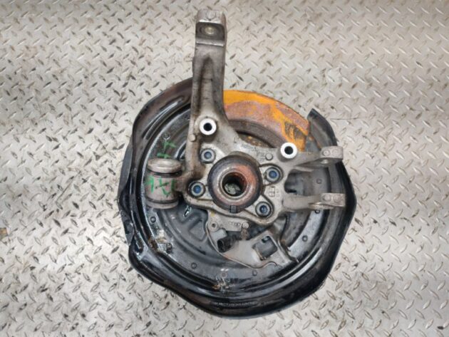 Used Rear Left spindle knuckle hub assembly with brake disc for Bentley CONTINENTAL FLYING SPUR 05-13 3D0505435M