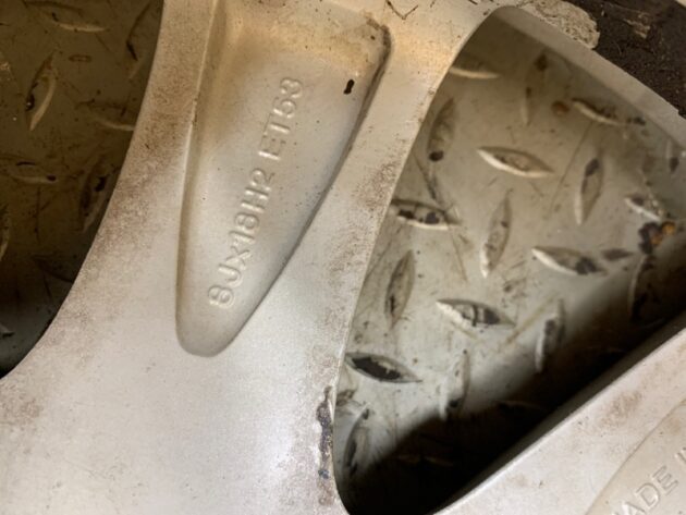 Used Alloy Wheel Rim for Porsche Cayenne 7P5601025T