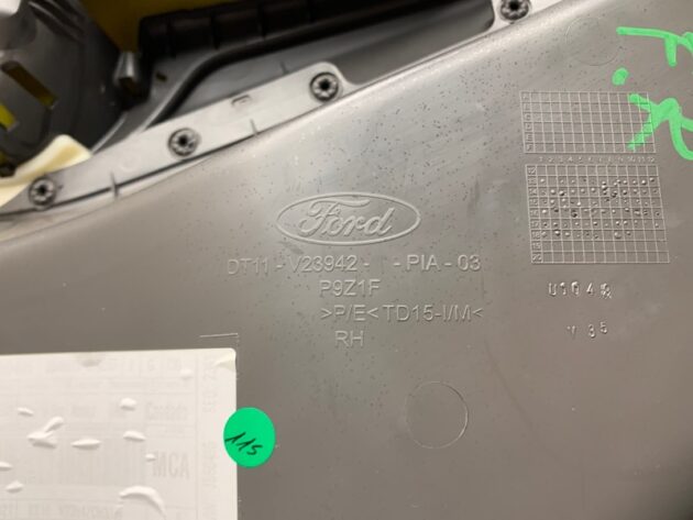 Used FRONT RIGHT PASSENGER SIDE INTERIOR DOOR PANEL for Ford Transit Connect 2014-2023 DT11-V23942-PIA-03, DT11-V23942PIA-03, DT11-V23942