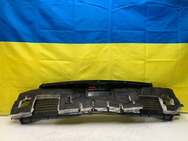 05 Bentley Continental GT Black Rear Luggage Trunk Trim Scuff Plate Panel OEM