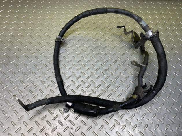 13 14 Porsche Cayenne 3.0L TDI Alternator Starter Ground Wire Cable Harness OEM