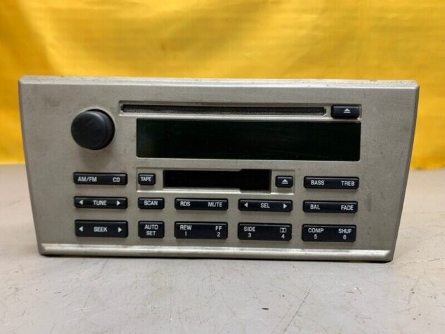 03 04 05 06 Lincoln LS Cassette Radio CD Player Receiver OEM 6W4T-17C868-AA