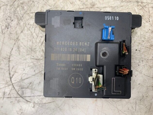 03 04 05 06 Mercedes-Benz W211 E350 Rear Left Side Door Control Module OEM