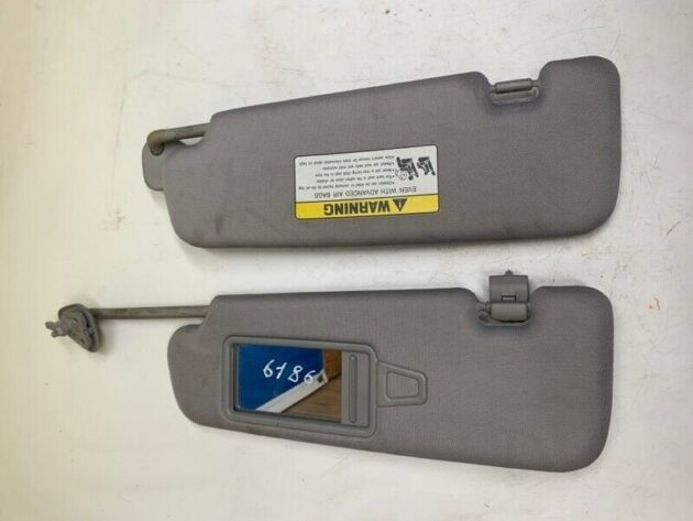 11 12 13 14 Hyundai Sonata Sun Visor Sunvisor Left & Right Side PAIR SET OEM