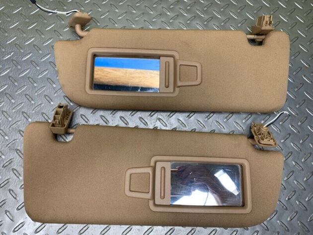 17 18 19 20 21 22 Porsche Panamera 971 Sunvisor Sun Visor Set OEM 971857551ADOP7