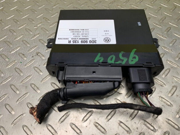 03 04 05 06 Bentley Continental Gt Keyless Entry Control Module OEM 3D0909135R