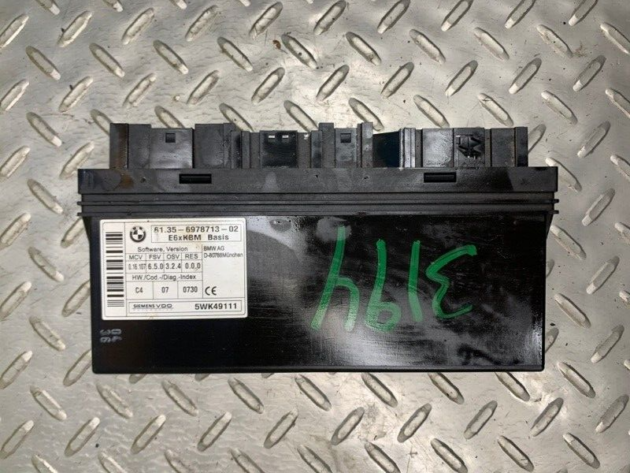 06 07 BMW 530i E60 Body Control Module BCM OEM 61356978713