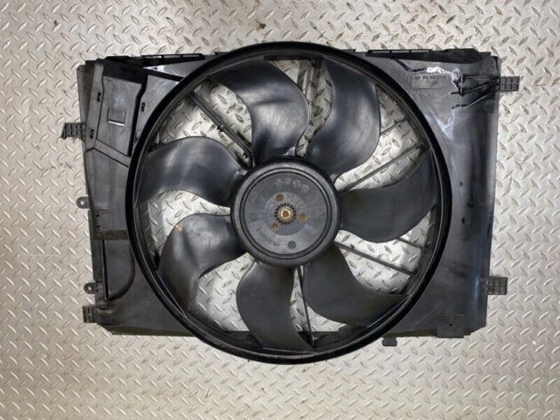 12 13 14 Mercedes E350 Convertible Engine Cooling Fan Shroud Motor Assembly OEM