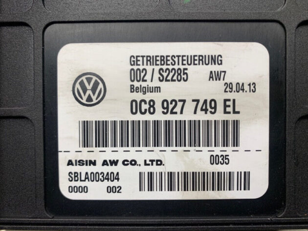 13 Porsche Cayenne 92A 3.0L Diesel Transmission Control Module OEM 0C8927749EL