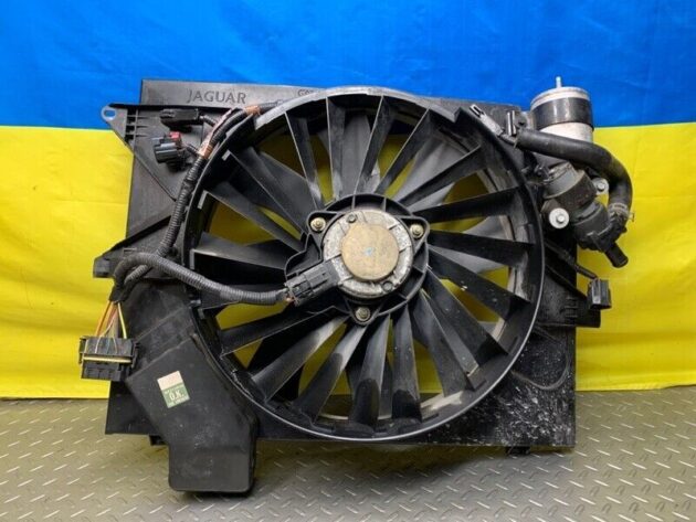 00 01 02 Jaguar S-Type Radiator Cooling Fan Assembly OEM XR82853