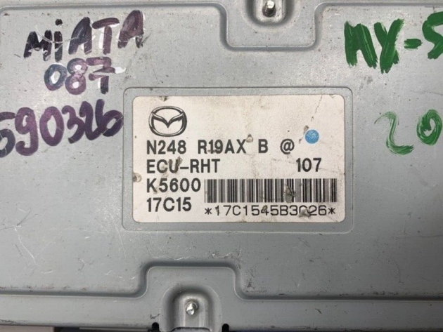 15 16 Mazda MX-5 Miata Roof Control Module Computer OEM