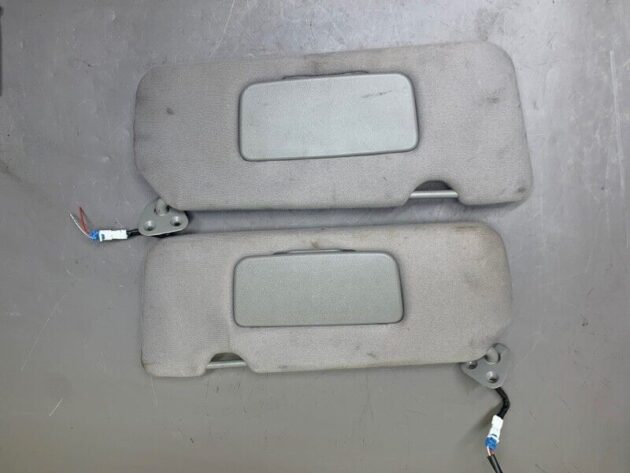 97 98 9 00 01 Lexus ES300 Sun Visor Sunvisor Left & Right Side Pair OEM