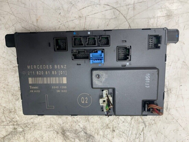 03 04 05 06 Mercedes-Benz W211 E350 Front Left Side Door Control Module OEM