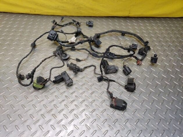 05 06 07 08 Bentley Flying Spur Rear Bumper Wiring Harness W/ Parking Sensor OEM