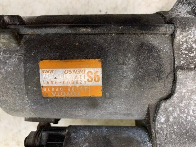 13 14 15 16 Lexus RX350 3.5L Engine Starter Motor OEM 28100-0P070