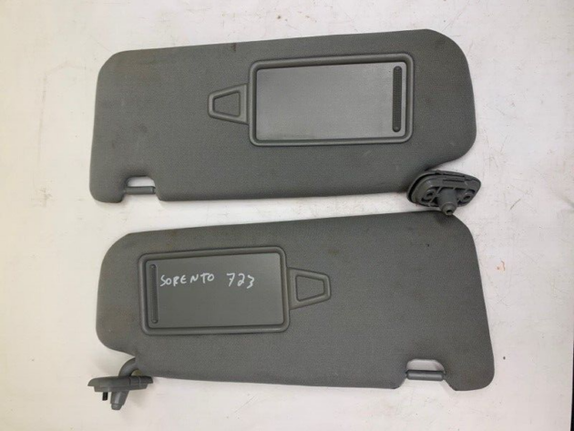 10 11 12 13 14 KIA Sorento Sun Visor ST PAIR Passenger & Driver Side OEM