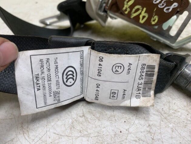 15 16 17 Infiniti QX60 Rear Left Side Seat Belt OEM 888453JA1B